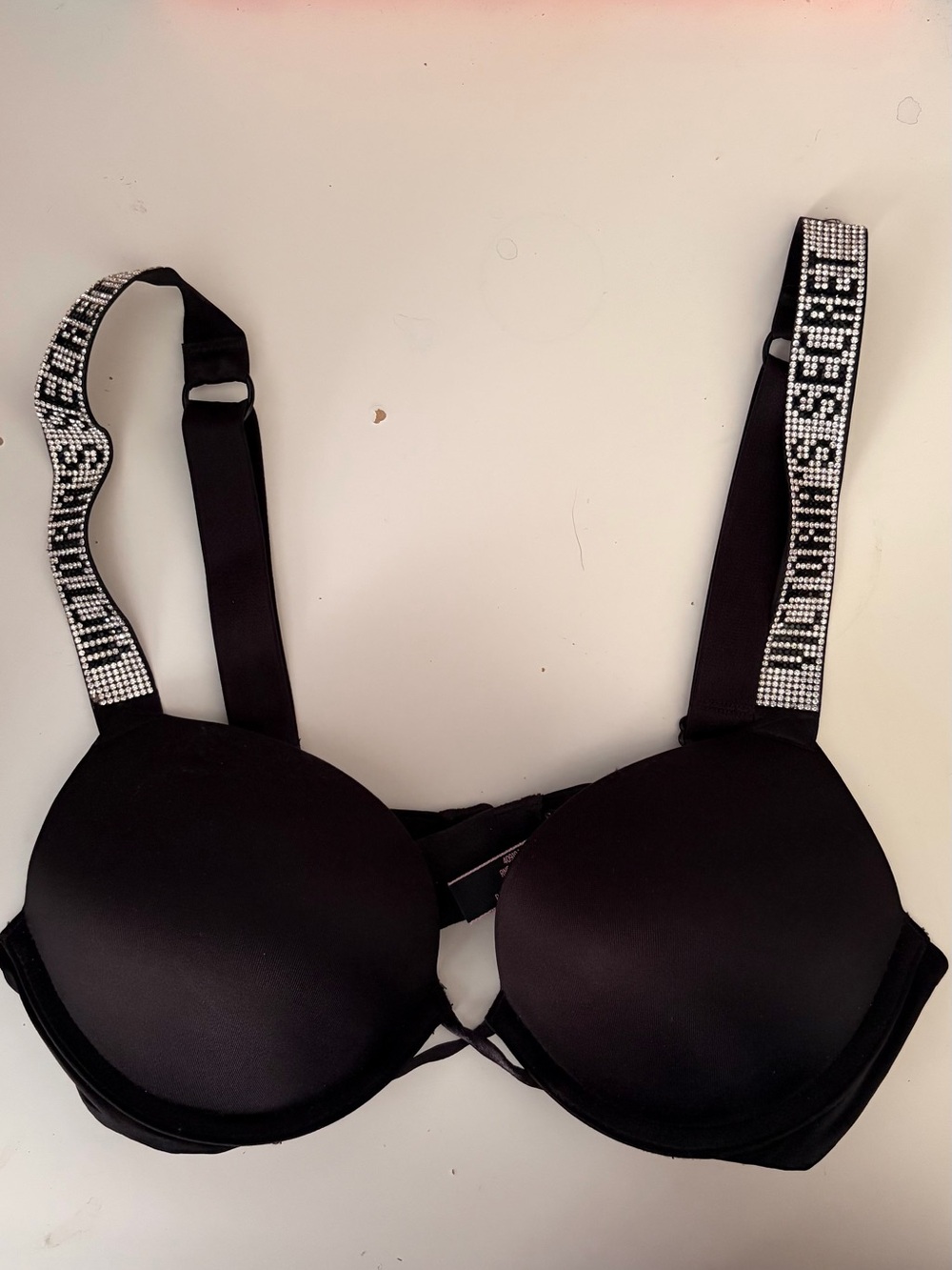 Victoria’s Secret Bombshell Rhinestone Strap Bra